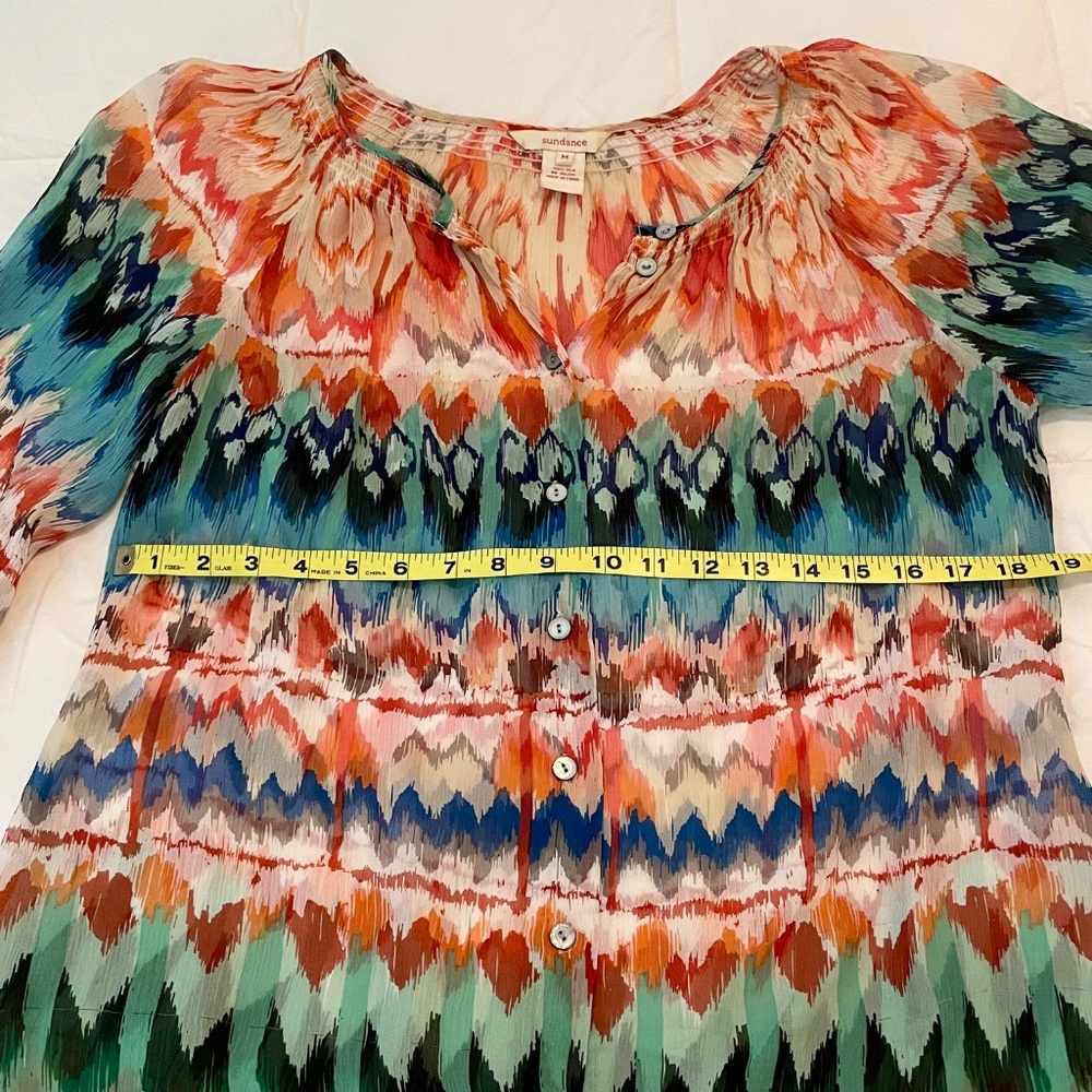 Sundance Silk Blouse - Picture 8 of 10